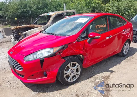2014 Ford Fiesta Se z USA, uszkodzony, nr VIN 3FADP4BJ0EM157175